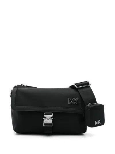 Michael Kors Aviator Flap Messenger W Pouch Bags In Black