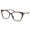Michael Kors Avila Mk 4110u 3006 53mm Womens Square Eyeglasses 53mm In Brown