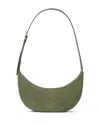 Michael Kors Michael  Avra Medium Convertible Sling Crossbody In Smokey Olive