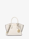 MICHAEL KORS AVRIL EXTRA-SMALL LEATHER AND SUEDE SATCHEL