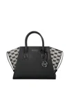 Michael Kors Avril Leather Logo-plaque Tote Bag