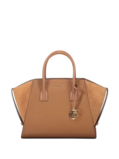 Michael Kors Avril Leather Tote Bag