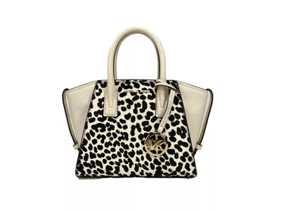 Michael Kors Avril Xs Cheetah Satchel Crossbody Bag Women's Purse In Multi