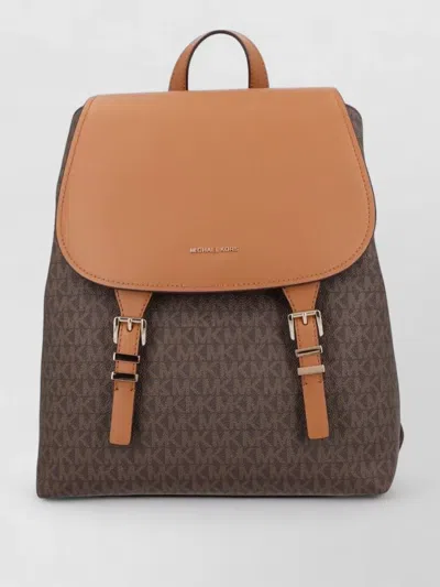 Michael Kors Backpack Adjustable Straps Exterior Zip Pocket Top Handle