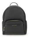 Michael Kors Medium Textured Backpack Front Pocket