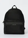 Michael Kors Backpack With Logo Malone In Black