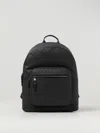 Michael Kors Hudson Patterned Backpack In Black