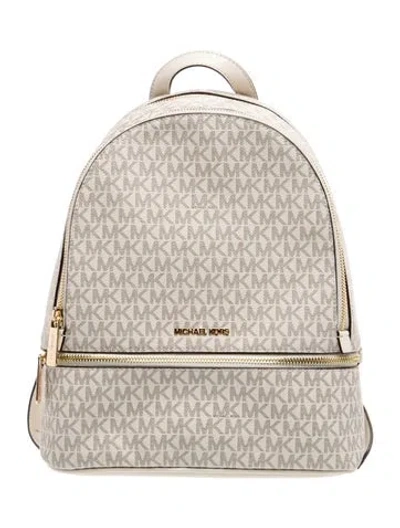 Pre-owned Michael Kors Backpack In Neutral
