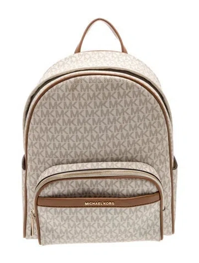 Pre-owned Michael Kors Backpack In Neutral