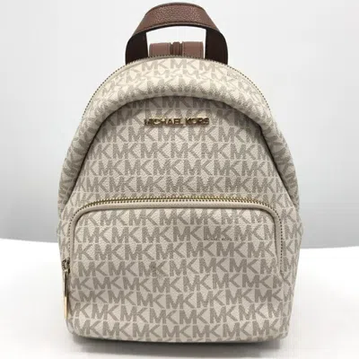 Pre-owned Michael Kors Backpack () In Sand