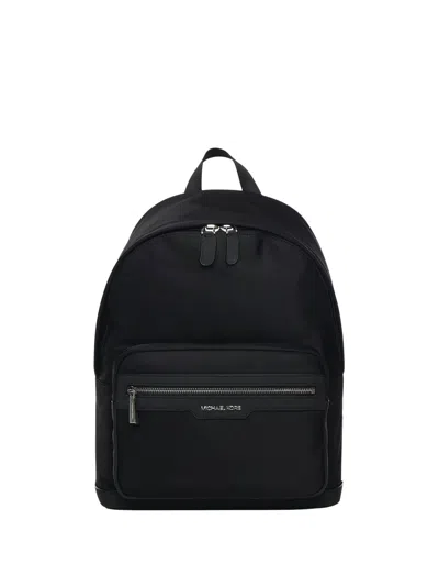 Michael Kors Backpack With Logo Malone In Black