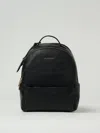 Michael Kors Sable Medium Pebbled Leather Backpack In Black