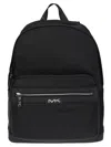 Michael Kors Malone Pebble Solid-color Backpack In Black