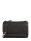 Michael Kors Flip Shoulder Bag In Brown