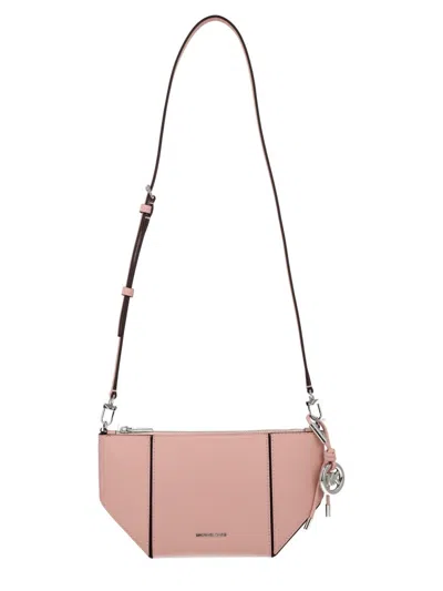 Michael Kors Jordi Crossbody Bag Adjustable Strap In Pink