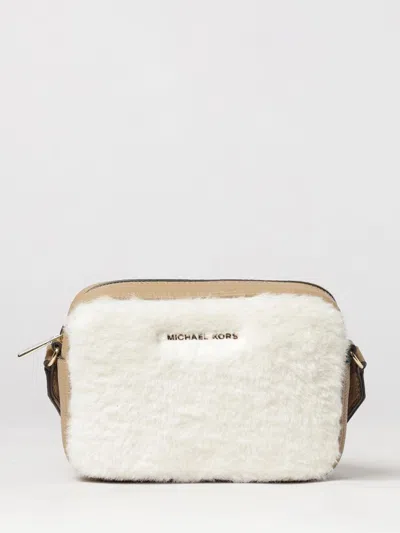 Michael Kors Bag Kids Color White In Metallic