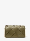 Michael Kors Michael  Jet Set Small Flap Chain Leather Crossbody