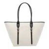 Michael Kors Logo Lettering Shopper Bag In Black