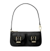 Michael Kors Zoe Small Convertible Pochette In Black