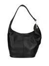 Michael Kors Sony Magnetic Fastened Medium Shoulder Bag In Black