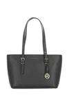 Michael Kors "quinn" Tote Bag Double Handles In Black