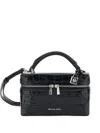 Michael Kors Zipper Shoulder Bag In Black