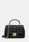 Michael Kors Tribeca Long Convertible Chain Shoulder Bag In Black