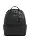 Michael Kors Zippered Backpack In Black
