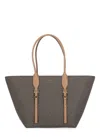 Michael Kors Brown Shopping Bag In Brown