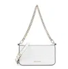 Michael Kors Bryant Small Convertible Crossbody Pochette In White