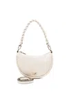 Michael Kors Kyla Small Leather Convertible Pochette In White