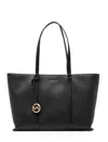 Michael Kors `temple` Large Tote Bag In Black