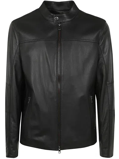Michael Kors Basic Racer Jacket Clothing In Black