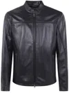 Michael Kors Basic Racer Jacket Clothing In Blue