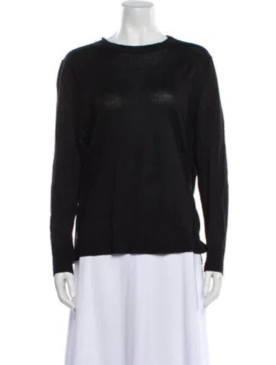 Pre-owned Michael Kors Bateau Neckline Sweater In Gray