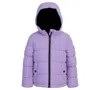 Michael Kors Bcbg Toddler And Little Girls Berber Lined Puffer Jacket In Purple