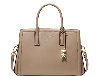 Michael Kors Beige Leather Bags In Brown