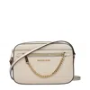 Michael Kors Beige Leather Crossbody Bag