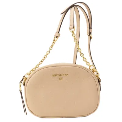 Pre-owned Michael Kors Beige Leather Shoulder Bag ()