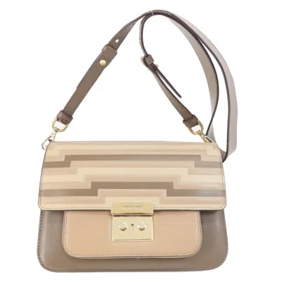 Pre-owned Michael Kors Beige Leather Shoulder Bag ()