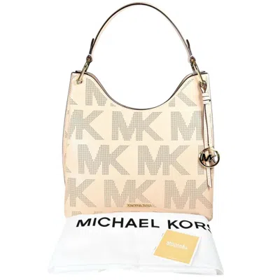 Pre-owned Michael Kors Beige Leather Tote Bag ()