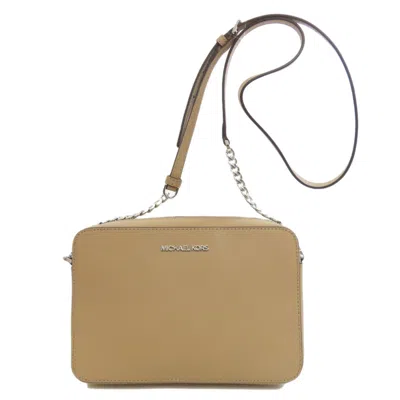 Pre-owned Michael Kors Beige Pvc Shoulder Bag ()