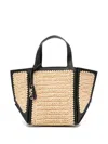 Michael Kors Jordi Small Hand-crocheted And Leather Tote Bag