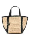 Michael Kors Small Jordi Tote Bag In Beige