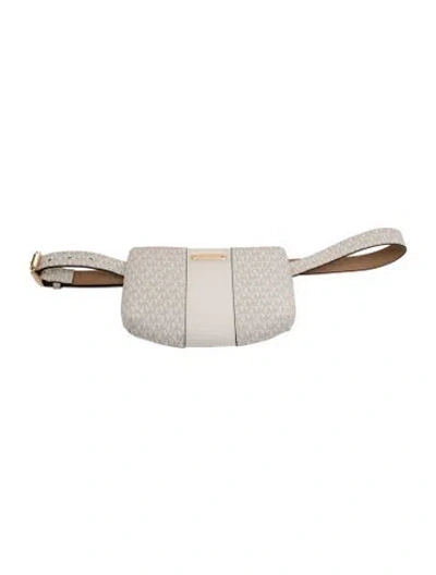 Pre-owned Michael Kors Belt Bag In Gold