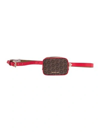 Pre-owned Michael Kors Belt Bag W/ Tags In Brown