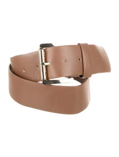 Pre-owned Michael Kors Belt In Brown