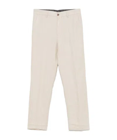 Michael Kors Belt Loops Slacks In Sand