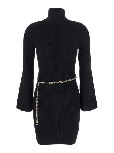 Michael Kors Beltd Mini Dr In Black
