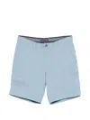 Michael Kors Belt-loop Shorts In Blue